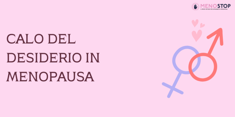calo del desiderio in menopausa