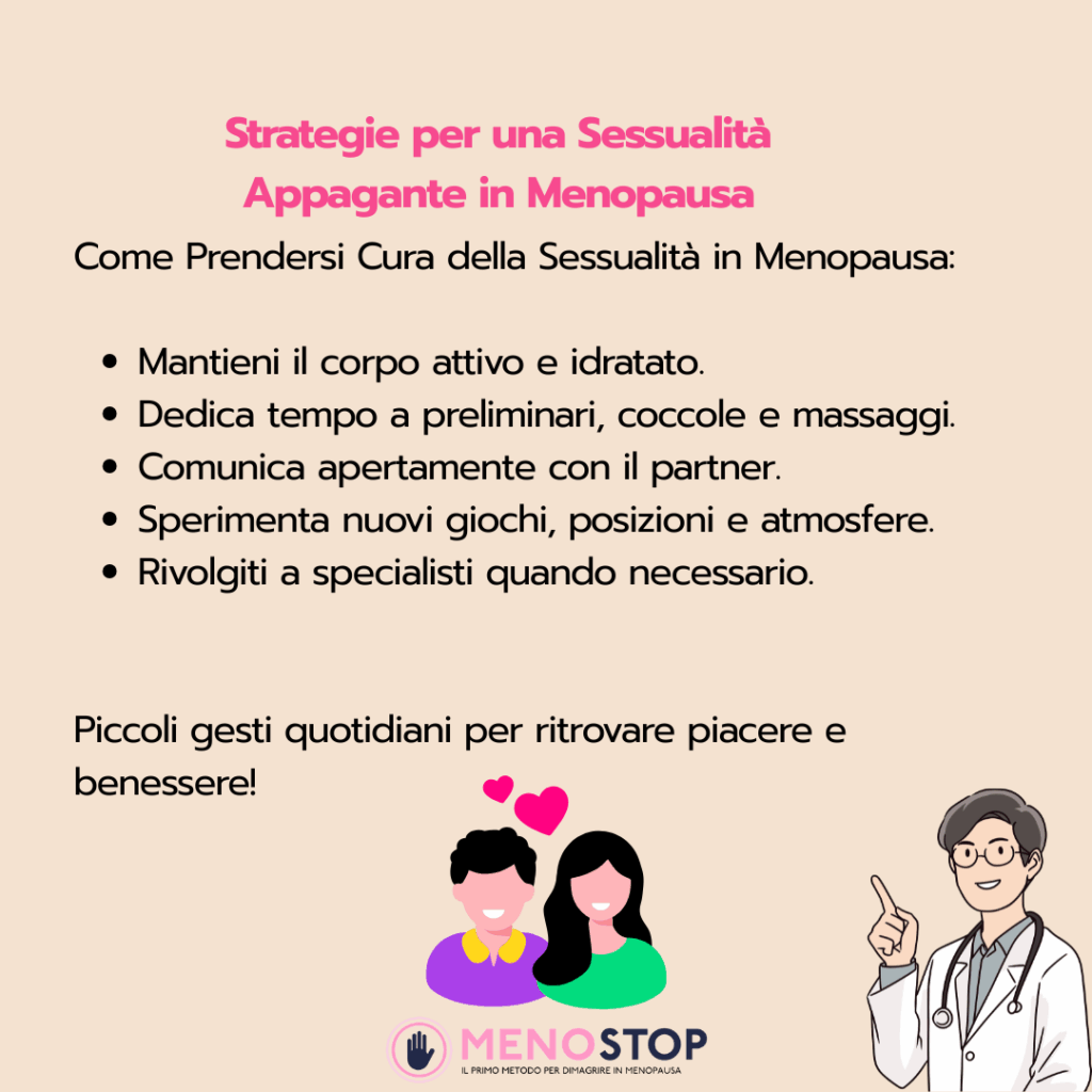 Strategie per una Sessualità Appagante in Menopausa