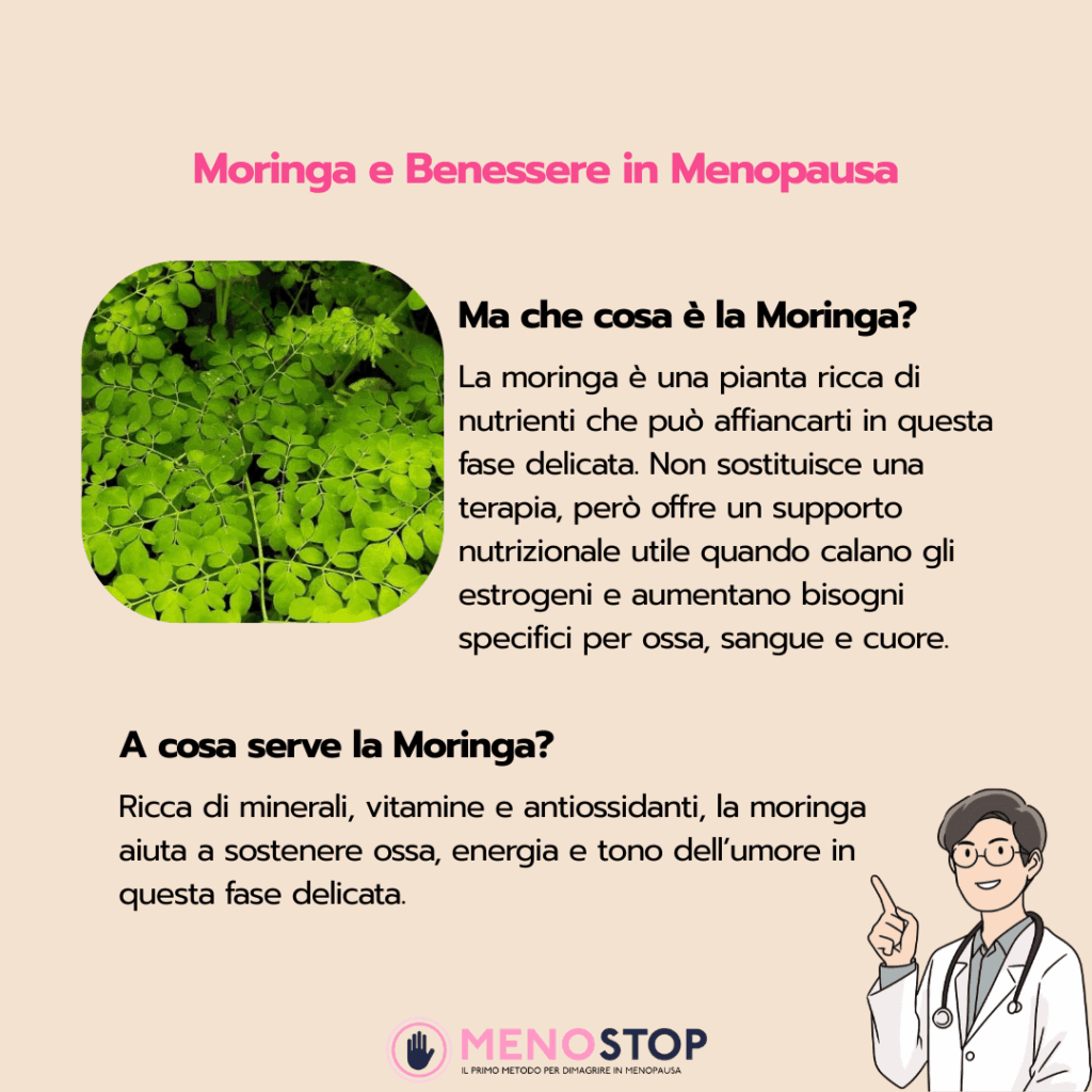 Moringa e Benessere in Menopausa